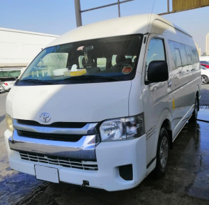 15-seater van rental in Dubai at affordable price