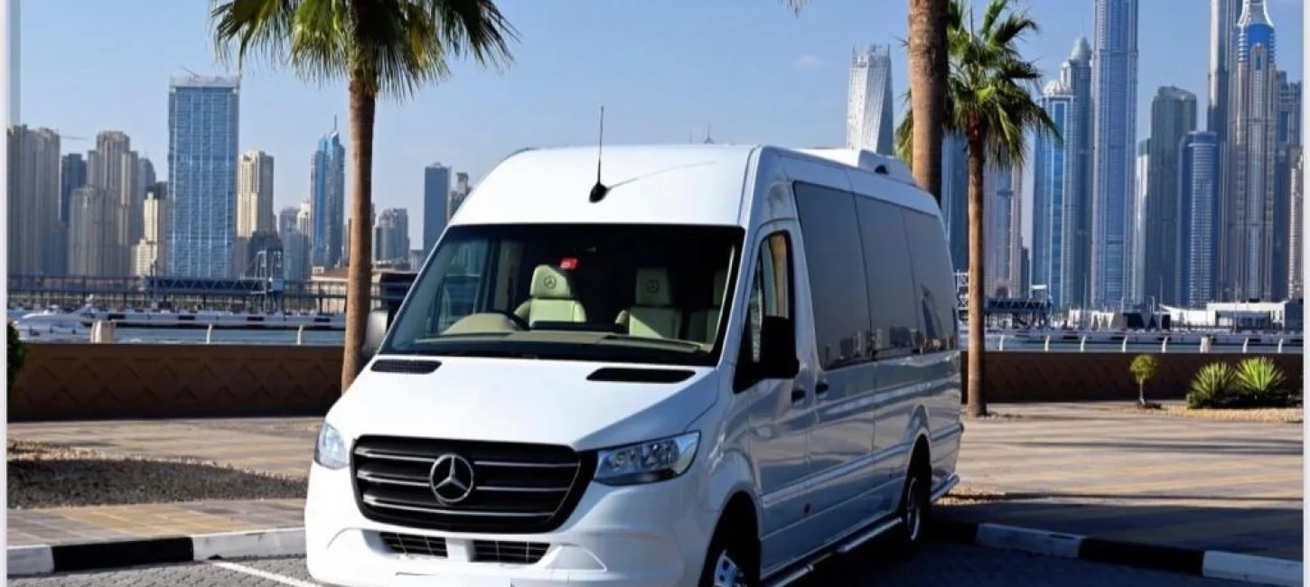 19-seater-Mercedes-Sprinter-luxury-van-rental-Dubai.