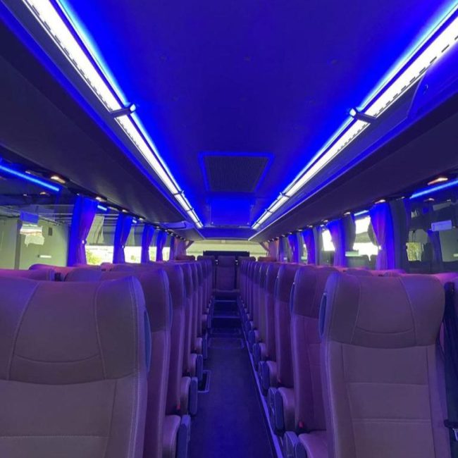 50 Seater Bus Rental Dubai - GO Bus Rental Dubai