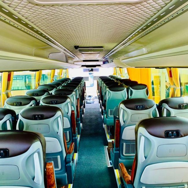 50 Seater Bus Rental Dubai - GO Bus Rental Dubai
