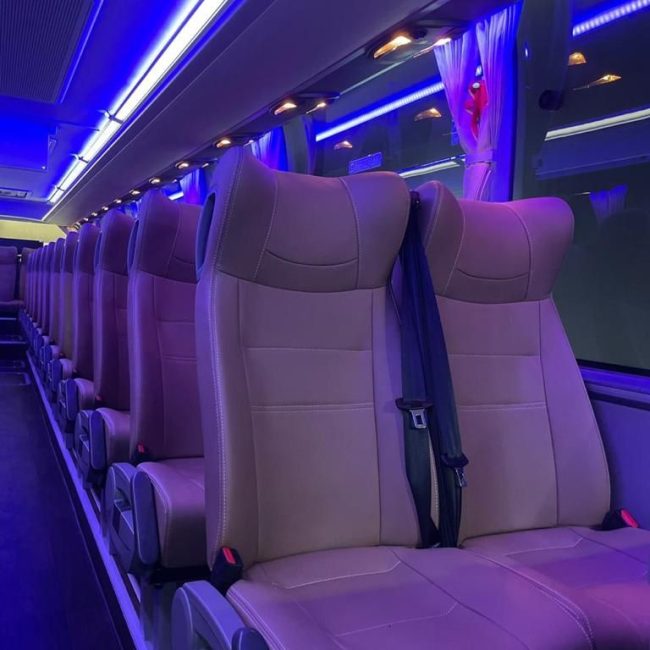 50 Seater Bus Rental Dubai - GO Bus Rental Dubai