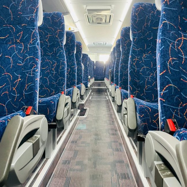 50 Seater Bus Rental Dubai - GO Bus Rental Dubai