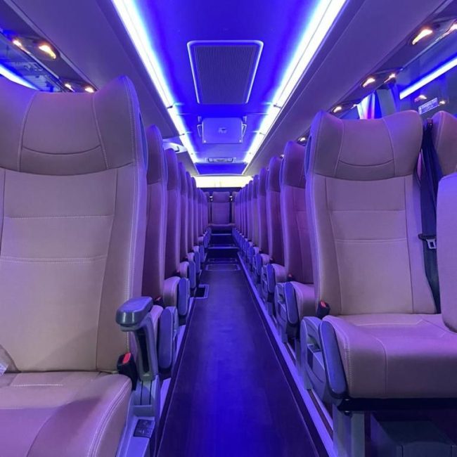 50 Seater Bus Rental Dubai - GO Bus Rental Dubai