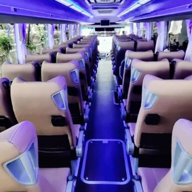 50 Seater Bus Rental Dubai - GO Bus Rental Dubai